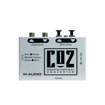 m audio midiman c02 coaxial/optical