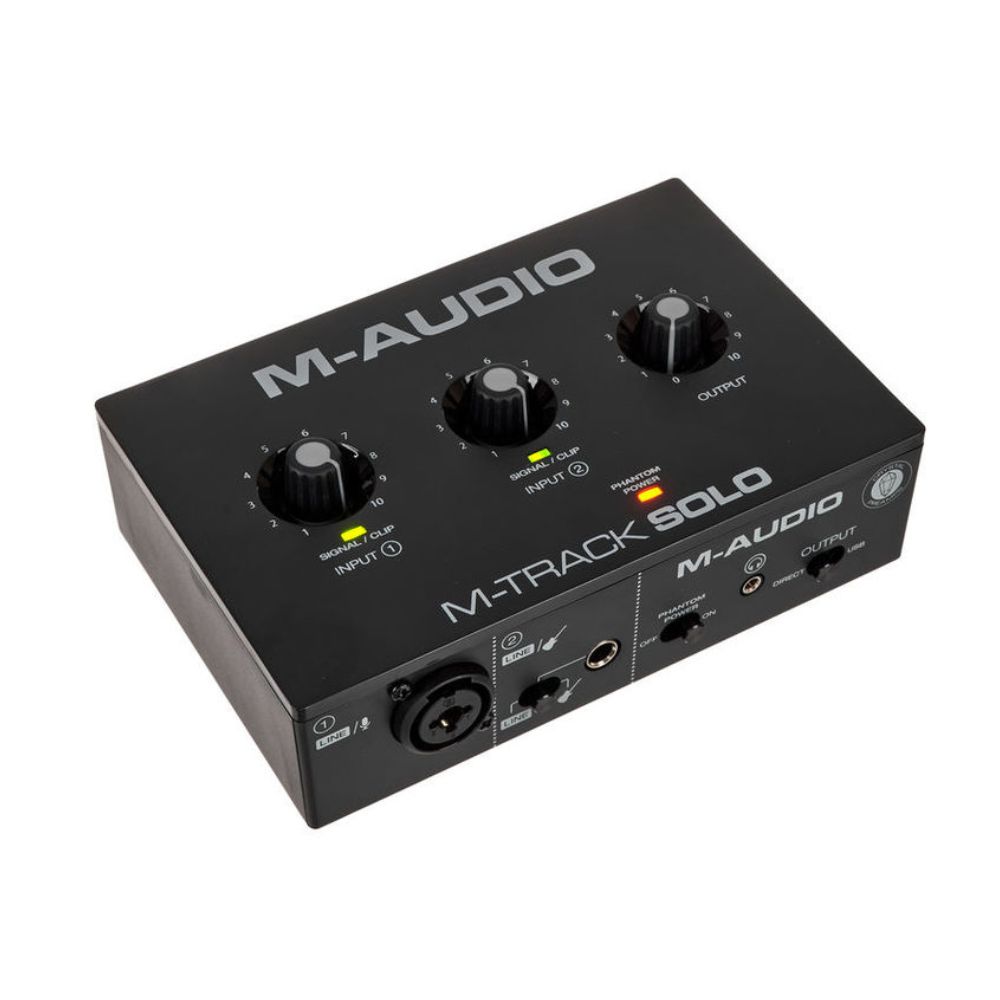 m audio mtrack solo ii usb audio interface