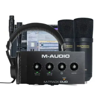 m audio podcast recording bundle