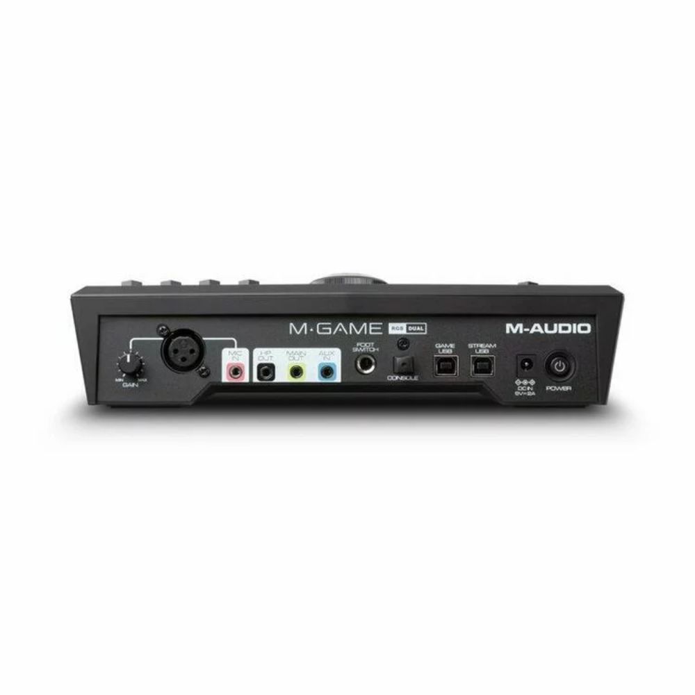 m game rgb dual streaming mixer