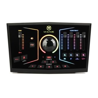 m game rgb dual streaming mixer