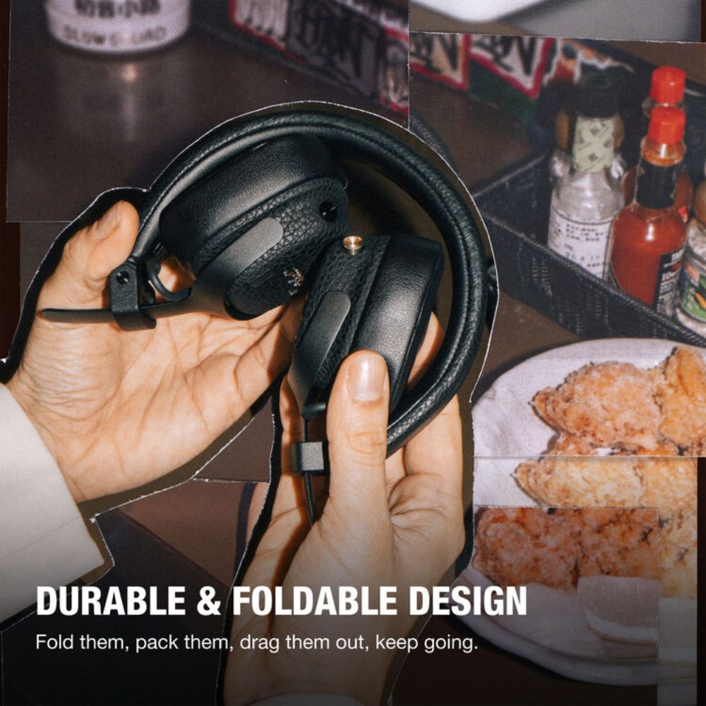 marshall milton anc wireless noise canceling on ear headphones