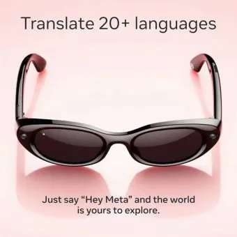 Meta - Starfire Kylie Edition-Smart AI glasses for Women, Men-Meta AI, 12MP Camera, Live Translate-Transitions Grey Lenses - Classic Black Meta - Starfire Kylie Edition-Smart AI glasses for Women, Men-Meta AI, 12MP Camera, Live Translate-Transitions Grey Lenses - Classic Black