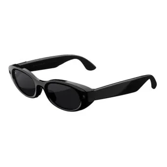 Meta - Starfire Kylie Edition-Smart AI glasses for Women, Men-Meta AI, 12MP Camera, Live Translate-Transitions Grey Lenses - Classic Black