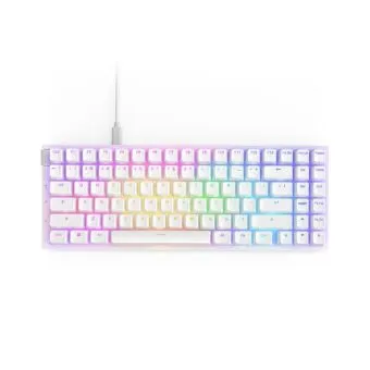 nzxt function 2 minitkl kb 002nw us, wired tenkeyless gaming keyboard, adjustable actuation, double shot pbt keycaps, rgb