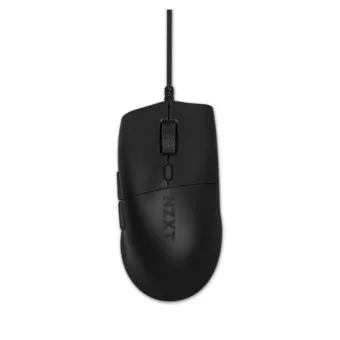 nzxt lift 2 ergo ms 001nb 01, lightweight wired gaming mouse, up to 26000 dpi