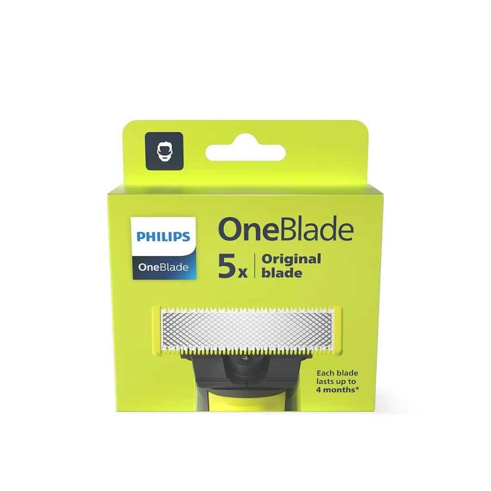 philips oneblade replacement blades (5 pack, model qp250/50)