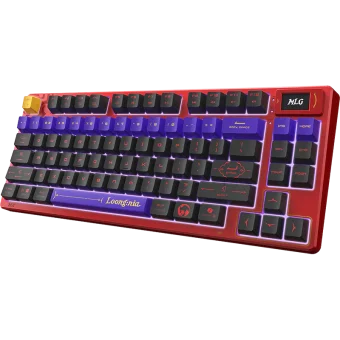 msi forge mlg gk600 tkl, wireless gaming keyboard, tenkeyless design, 20 mode rgb, mlg special edition