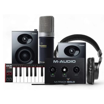 m audio studio complete production package
