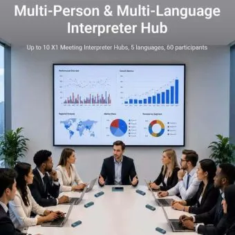 timekettle x1 meeting interpreter hub