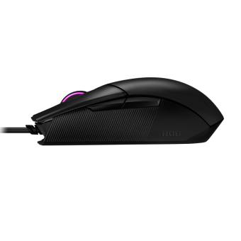 asus rog strix impact ii, wired gaming mouse, 6200dpi, rgb