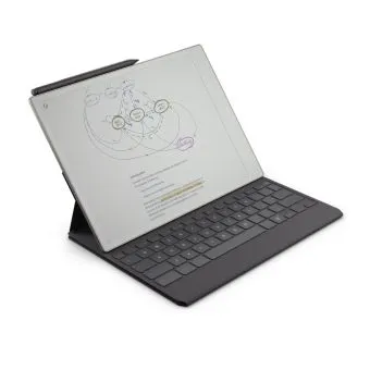 remarkable paper pro 11.8" color paper tablet with marker plus & basalt book folio