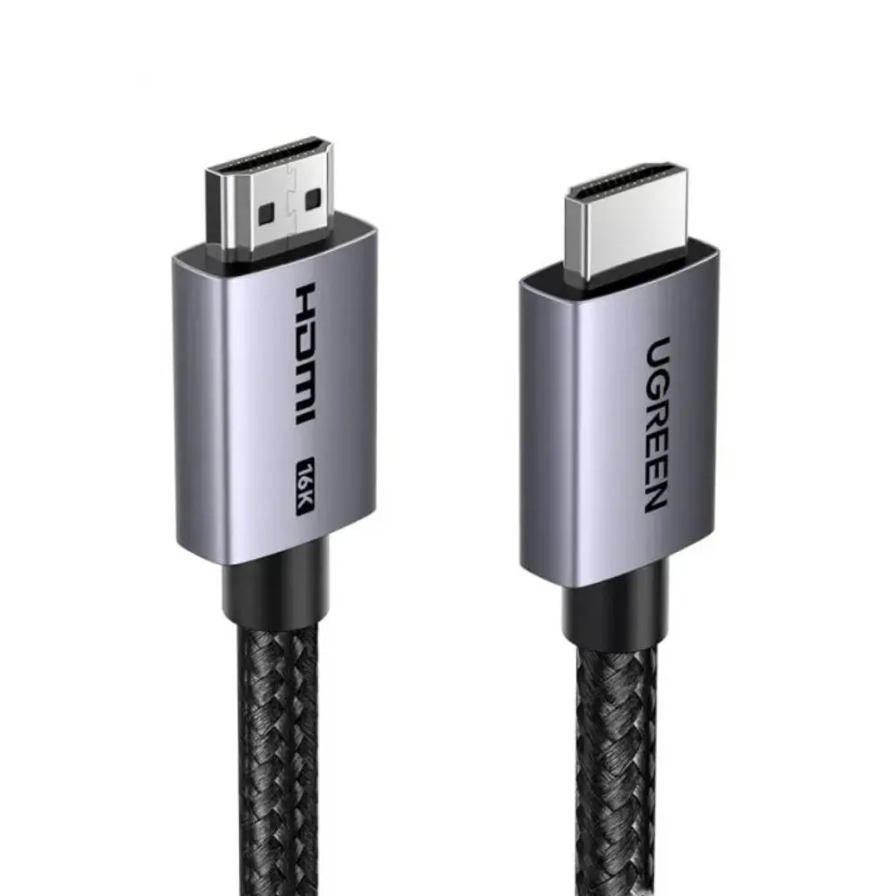 ugreen hd186 16k hdmi 2.2 braided cable (96gbps, 8k@240hz, 4k@480hz)