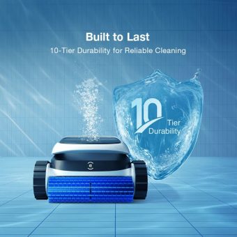 ecovacs ultramarine p1 cordless robotic pool vacuum