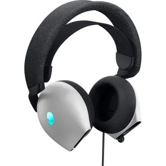 alienware wired gaming headset aw520h, alienfx 16.8 million rgb colors, 40mm hi res certified