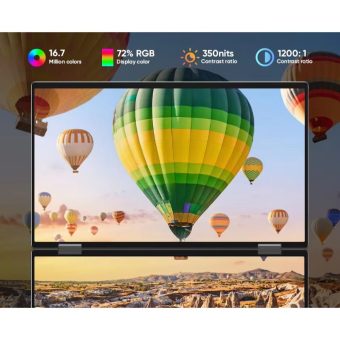 portable screen s50, 18 inch fhd dual screen, frameless, adjustable stand