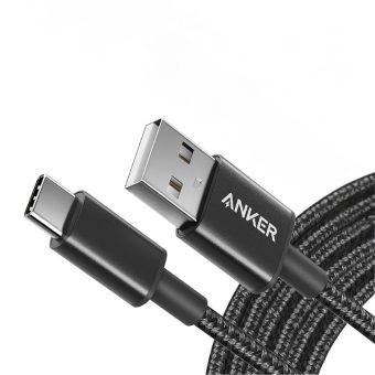 Premium Nylon USB-A to USB-C Cable (1.8m)