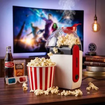 epic arma countertop cinema style home popcorn maker