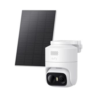 eufycam c37 2k smart security camera cctv with solar panel solo