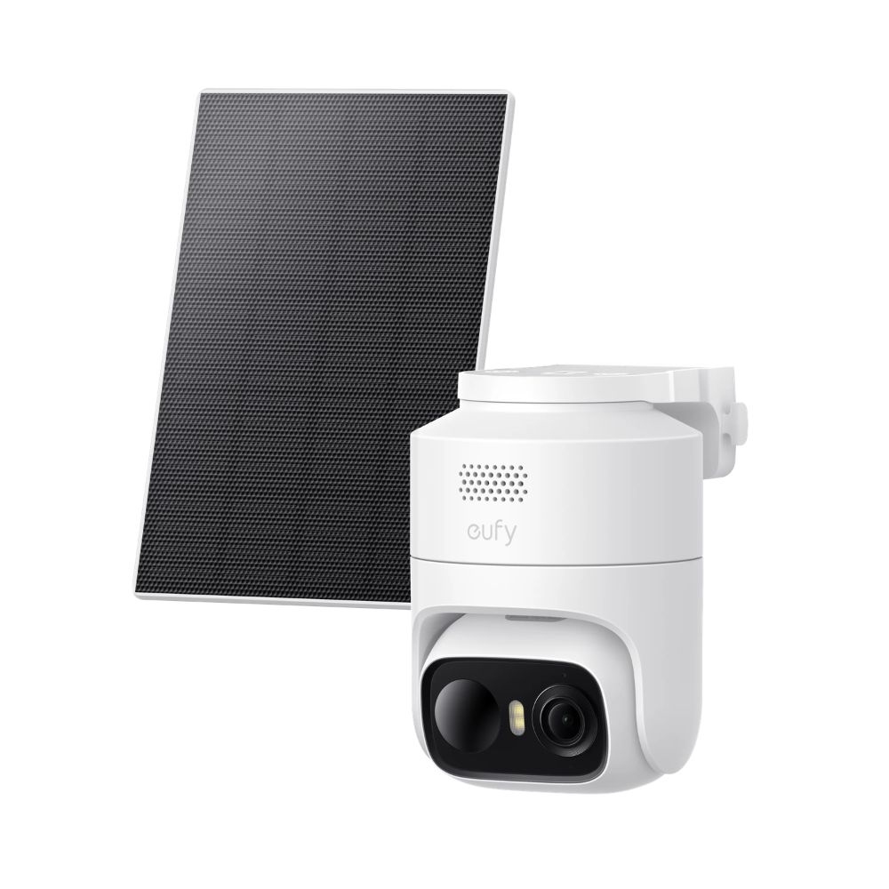 eufycam c37 2k smart security camera cctv with solar panel solo