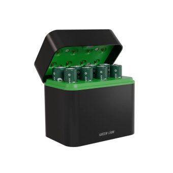 green lion rechargeable 4*aa + 4*aaa battery dock usb c