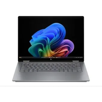 hp omnibook x flip 14" wuxga touch 360 convertible laptop intel core ultra 7 258v, 32gb ram, 512gb ssd, natural silver