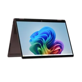 hp omnibook x flip 14" 2k oled touch 360 convertible laptop amd ryzen ai 5 430, 16gb ram, 512gb ssd, deep espresso