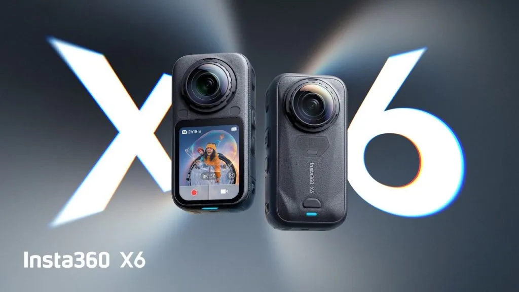 insta360 x6 8k action camera