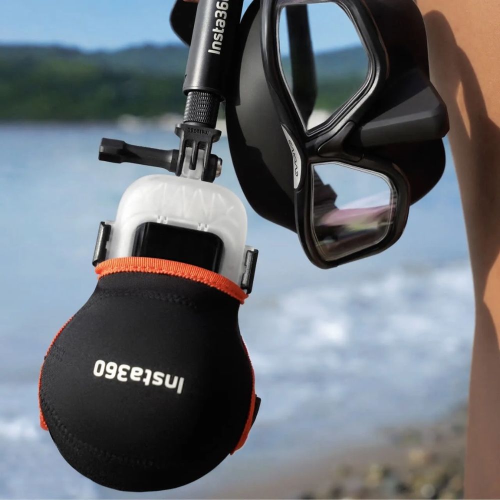 insta360 x6 invisible dive case pro