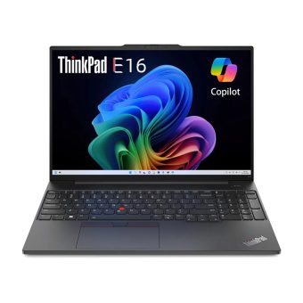 lenovo thinkpad e16 gen 3 16" wuxga business laptop intel core 7 240h, 16gb ram, 1tb ssd, black, includes lenovo case