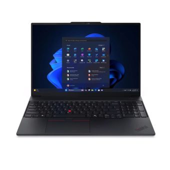 lenovo thinkpad e16 gen 3 16" wuxga business laptop intel core ultra 5 226v, 16gb ram, 512gb ssd, black, includes lenovo case