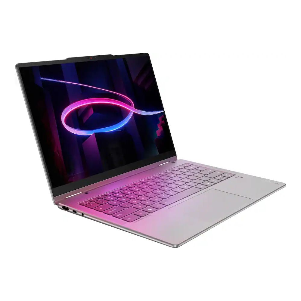 lenovo yoga 7 14" wuxga oled touch 360 convertible laptop intel core ultra 5, 16gb ram, 512gb ssd, freedos, luna grey
