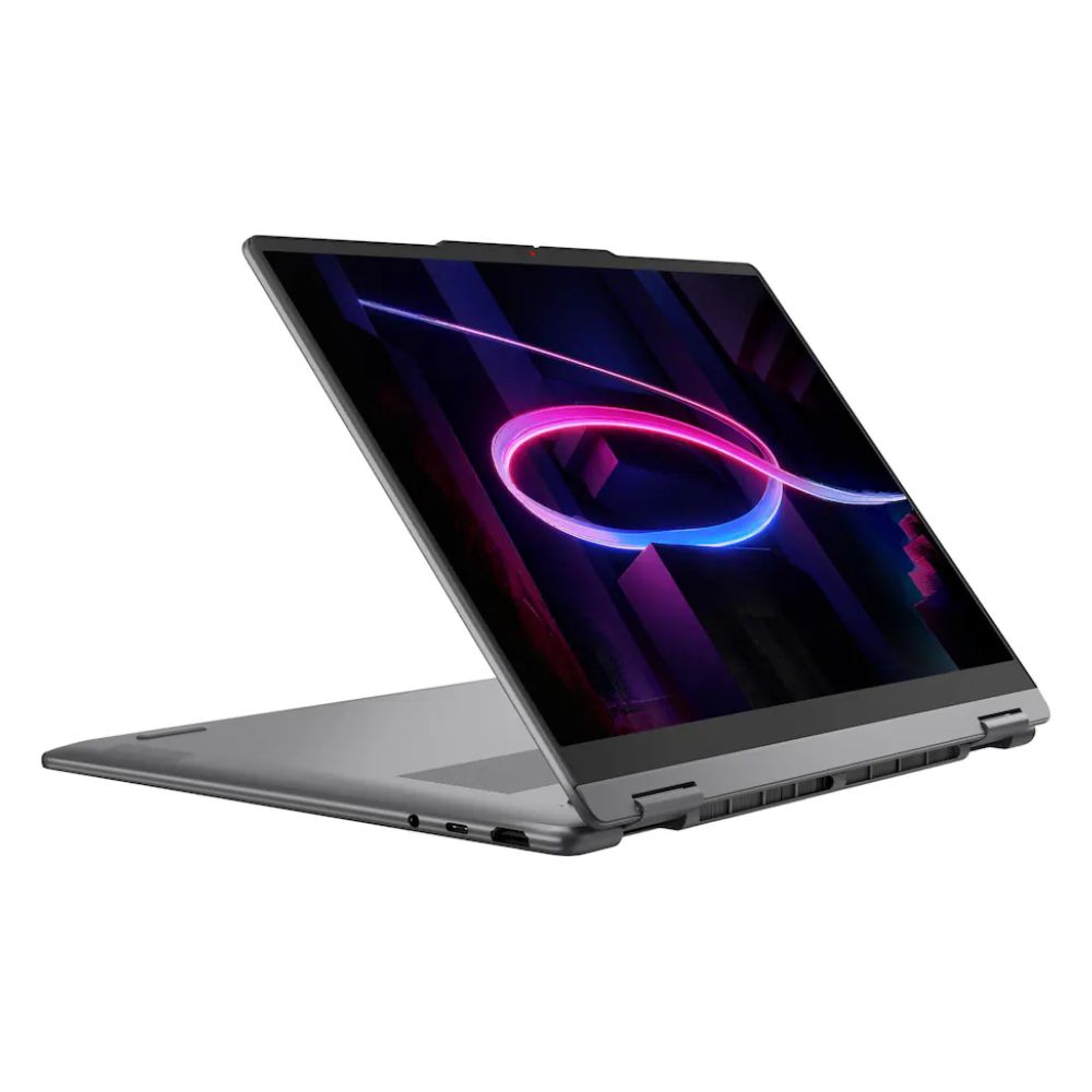 lenovo yoga 7 14" wuxga oled touch 360 convertible laptop intel core ultra 5, 16gb ram, 512gb ssd, freedos, luna grey