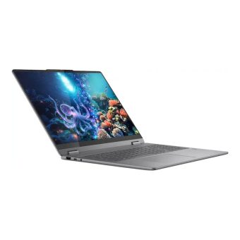 lenovo yoga 7 16" wuxga touch 360 convertible laptop intel core ultra 7 256v, 16gb ram, 512gb ssd, luna grey