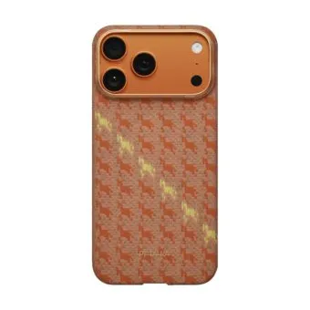 pitaka iphone 17 pro edge case (amber)