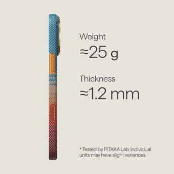 pitaka iphone 17 pro edge case(california dream 01)