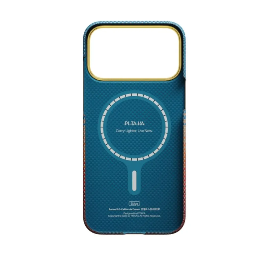 pitaka iphone 17 pro edge case(california dream 01)