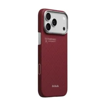 pitaka iphone 17 pro edge case (harvard crimson)
