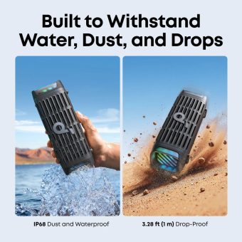 soundcore boom 3i portable rugged outdoor speaker