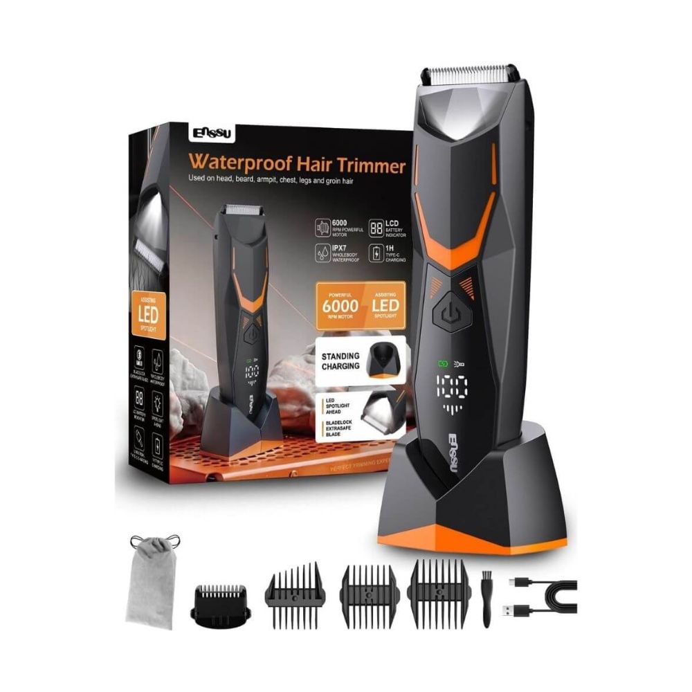 enssu visualtrim 2 in 1 es113 men’s body grooming kit