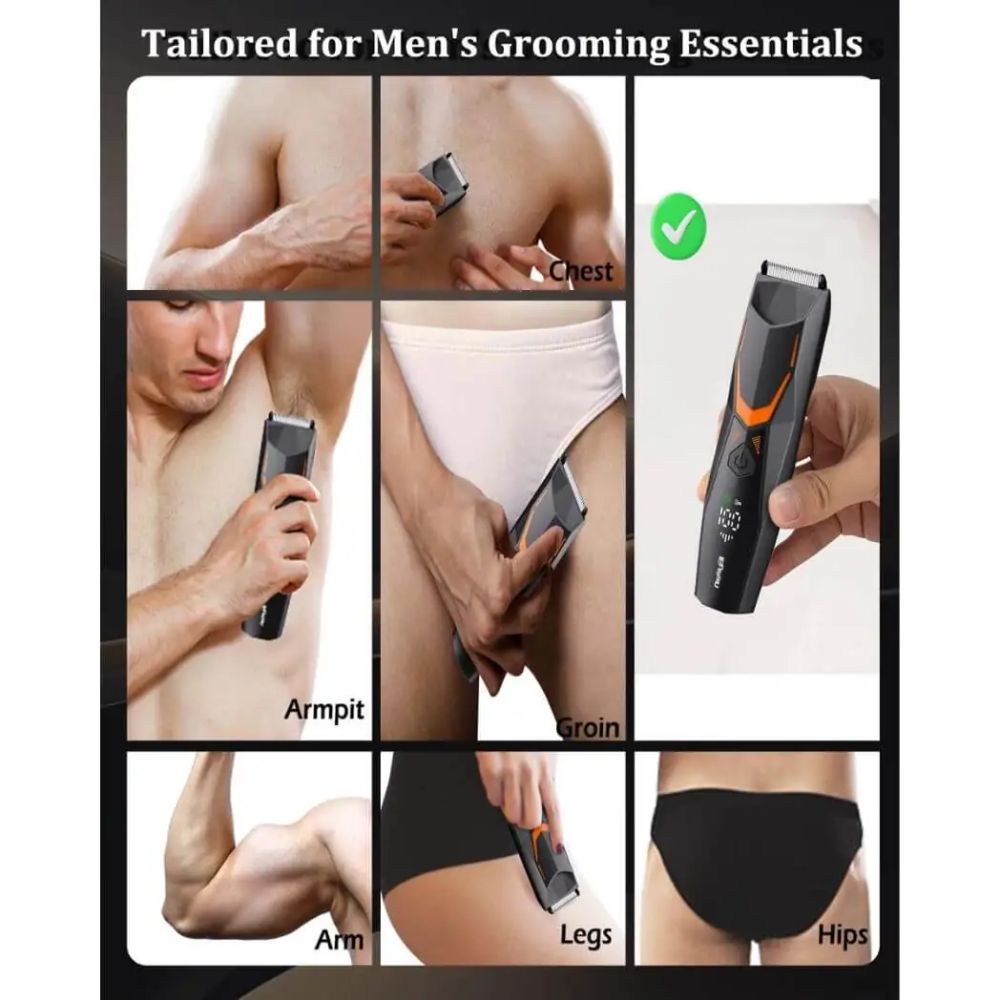 enssu visualtrim 2 in 1 es113 men’s body grooming kit