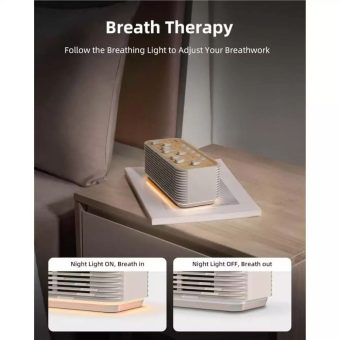 ezvalo sound machine bluetooth speaker – 255+ mixing options, night light & smart sleep timer