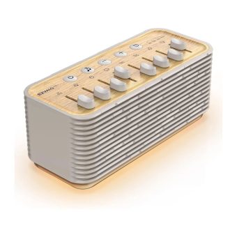 ezvalo sound machine bluetooth speaker – 255+ mixing options, night light & smart sleep timer