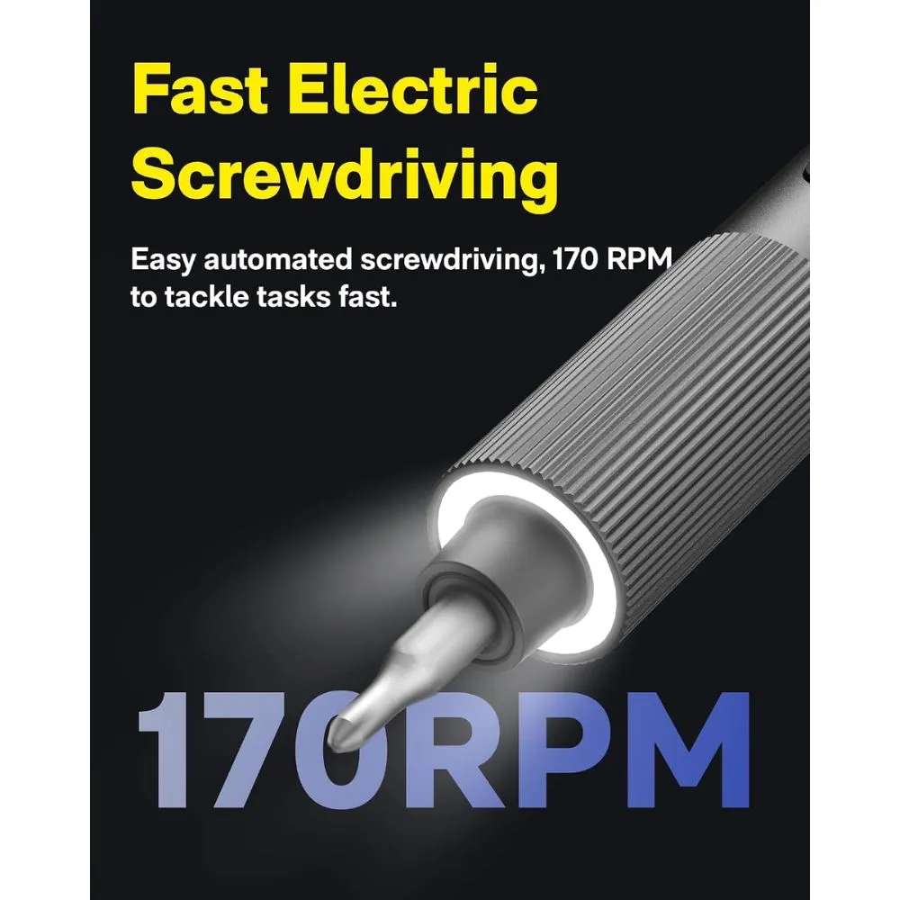 hoto electric precision screwdriver kit pro