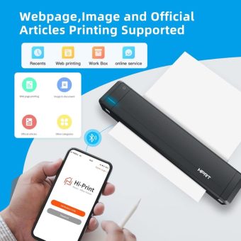 hprt mt800 thermal transfer portable printer