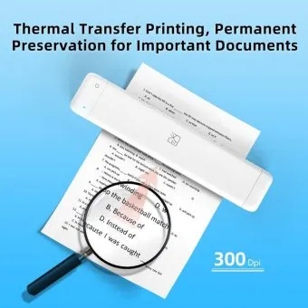 hprt mt800q carbon tape printer portable printer