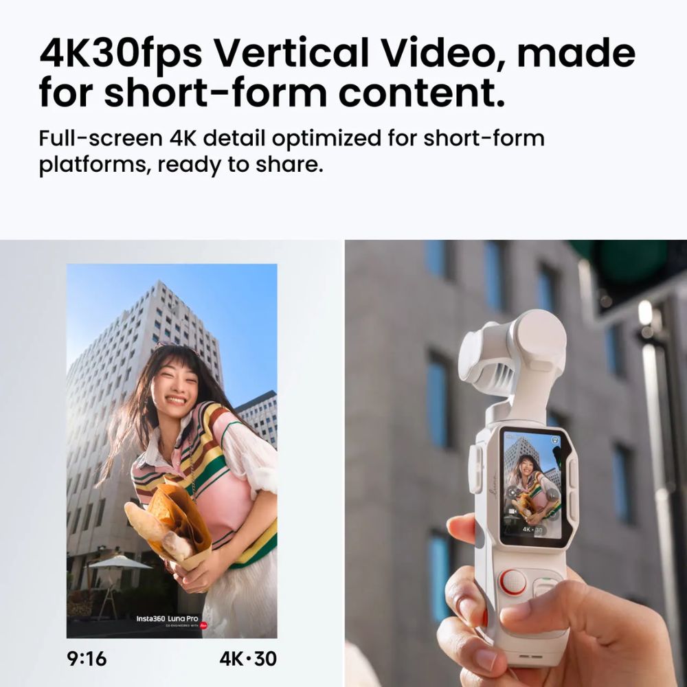 insta360 luna pro black