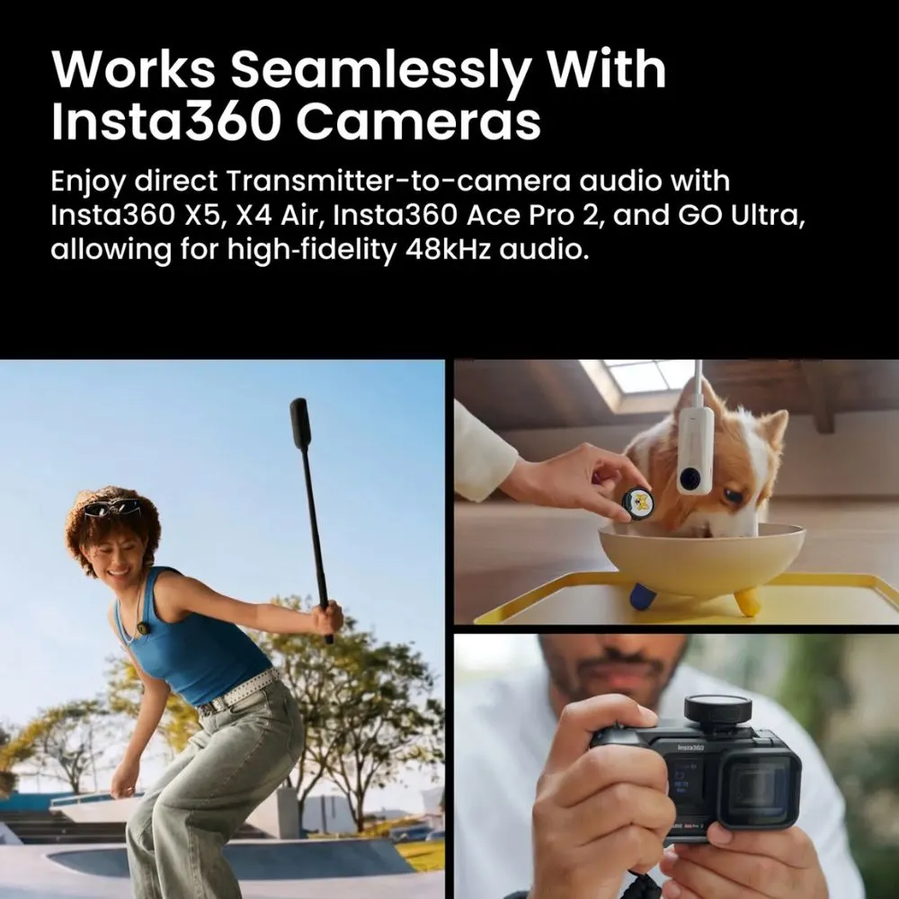 insta360 mic pro mic pro 1 tx + 1 rx