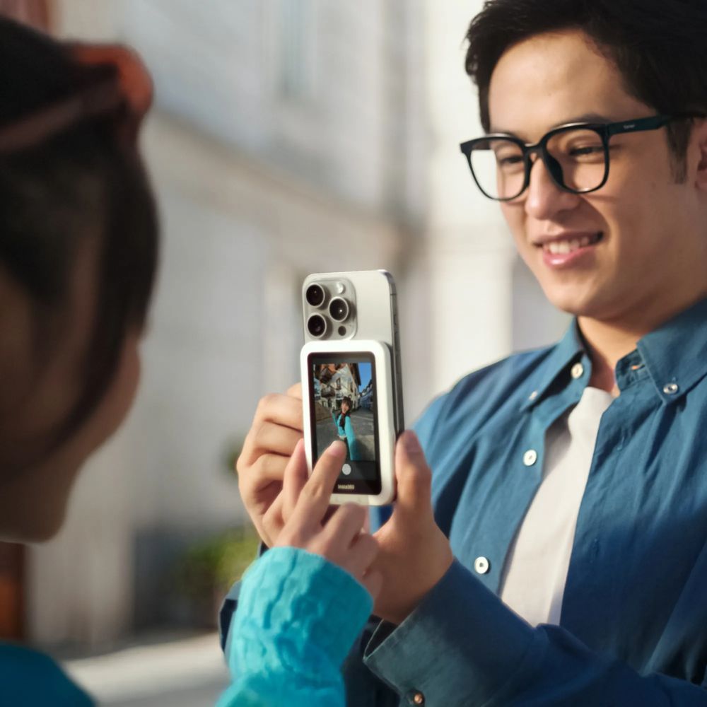 insta360 snap selfie screen