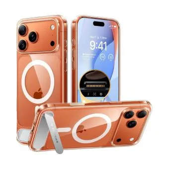 torras ostand l1 guardian case for iphone 17 pro & max purple, 17 pro
